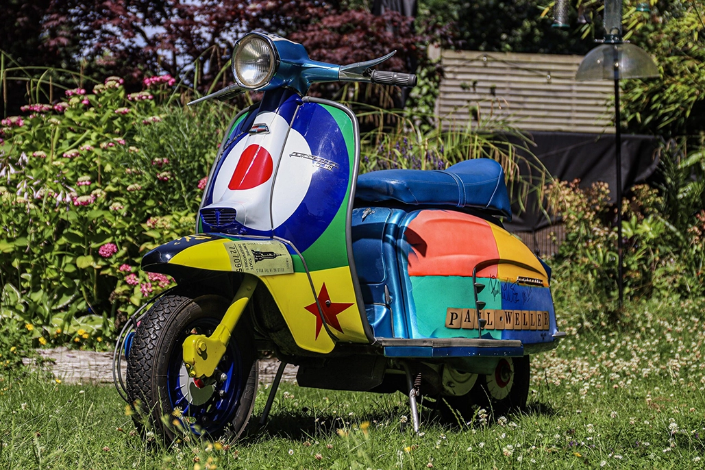 Famous Paul Weller ‘stanley Road’ Lambretta Heads To Auction