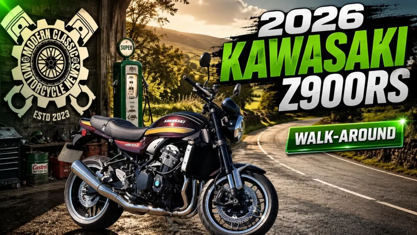 2026 Kawasaki Z900rs Walk-Around | The Ultimate Retro Roadster? - Watch Now
