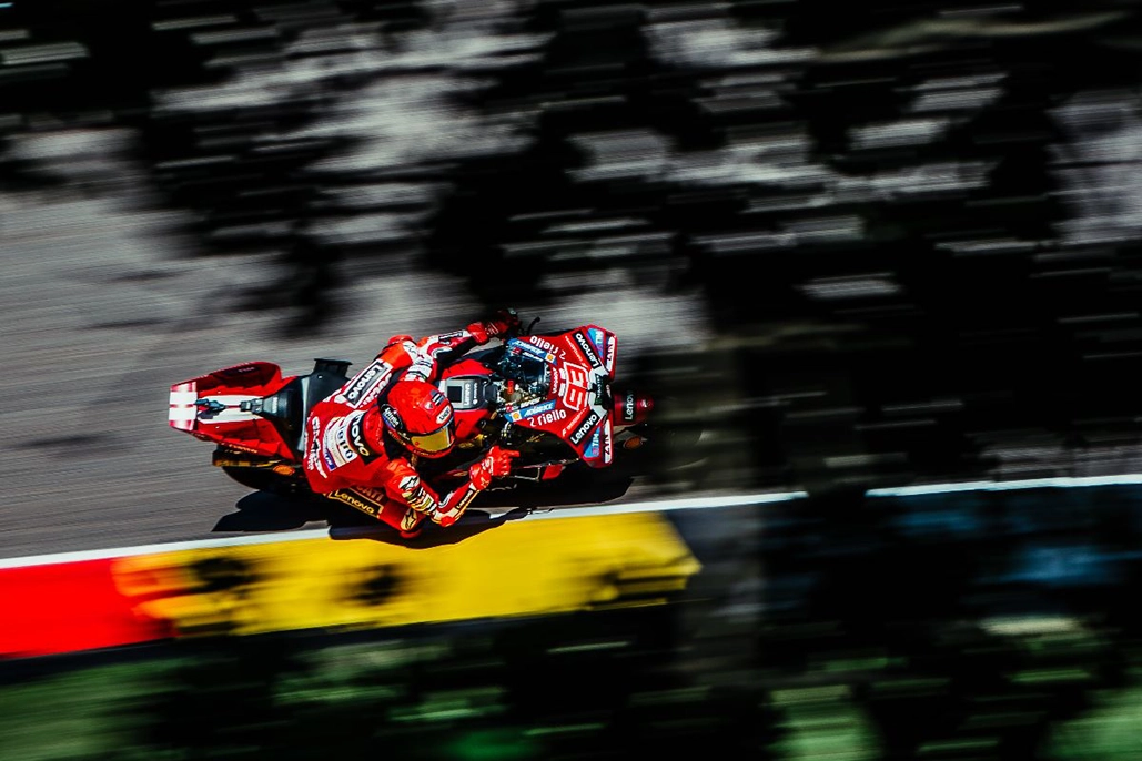 Motogp: Marc Marquez Asserts Sachsenring Strength With Friday P1