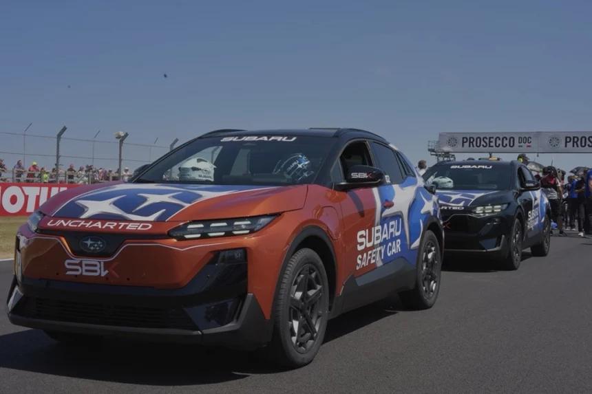 New Subaru Uncharted Becomes Official Safety Car At Donington Worldsbk