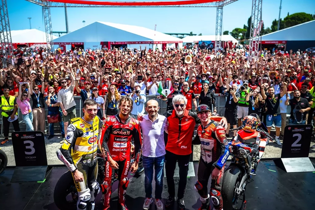 Nicolò Bulega Claims Victory In The Lenovo Race Of Champions At World Ducati Week