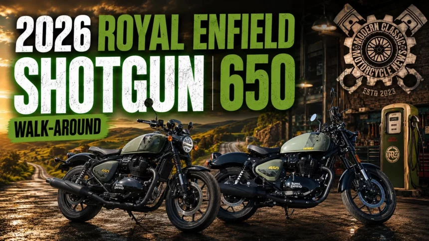 2026 Shotgun 650 Detailed Walk-Around | Royal Enfield's Coolest Bobber?
