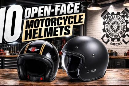 10 Open-Face Motorcycle Helmets For Modern Classic Riders - Video
