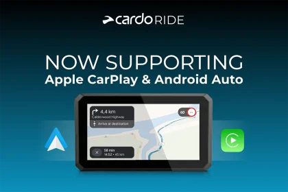 Cardo Expands Its Connected Riding Ecosystem With Apple Carplay & Android Auto