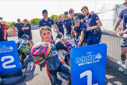 R&g Moto4 British Cup: Thruxton Thriller: Frost Extends Itle Lead With Seventh Win