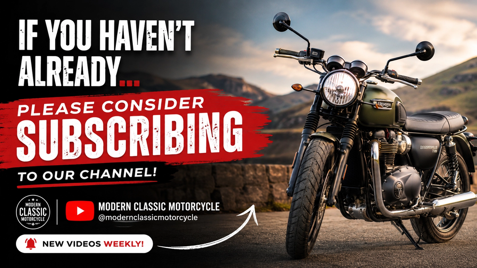 Subscribe To Modern Classic Motorcycle News On Youtube