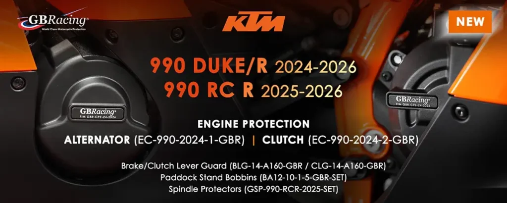 Full Armoury For Ktm 990 Road And Track Weapons