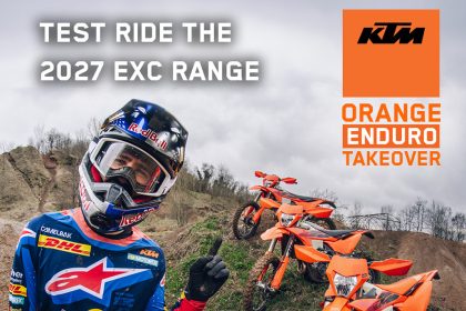 Ktm Announces Orange Enduro Takeover Test Ride Campaign