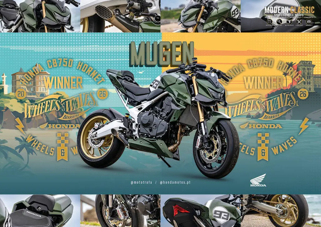 Portugal’s ‘Mugen’ Wins Honda Customs’ 2026 Battle of the Twins | Motorcycle Bulletin