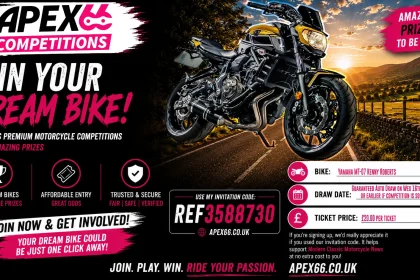 This Week's Featured Motorcycle Apex66 Competition | Yamaha Mt-07 Kenny Roberts