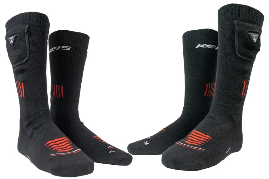 Heat For Feet: New Keis S401 Heated Socks