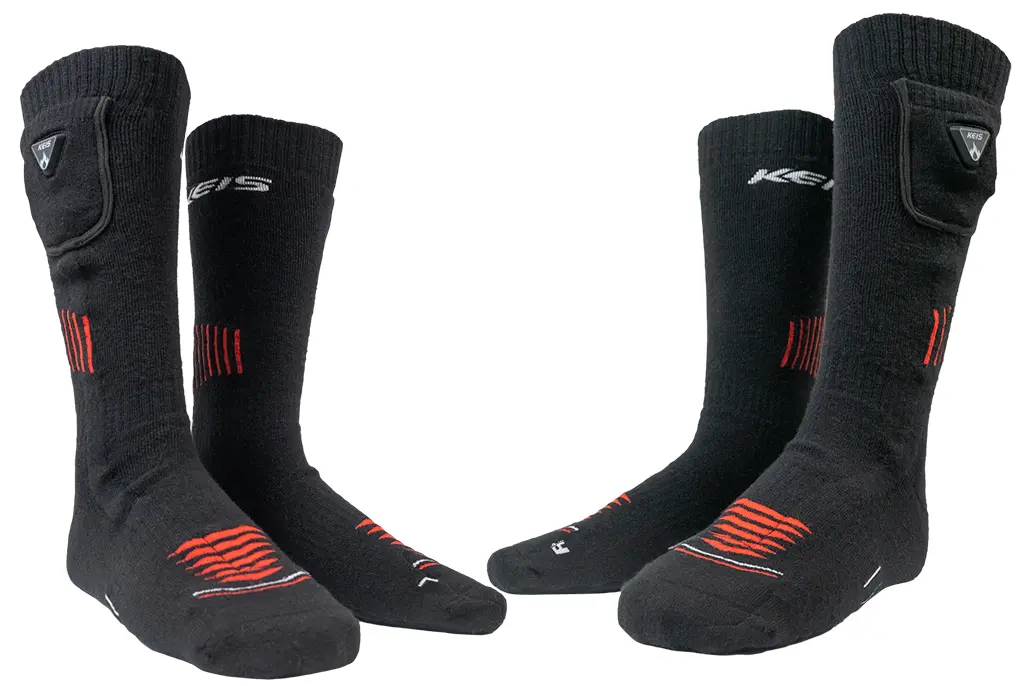 Heat For Feet: New Keis S401 Heated Socks